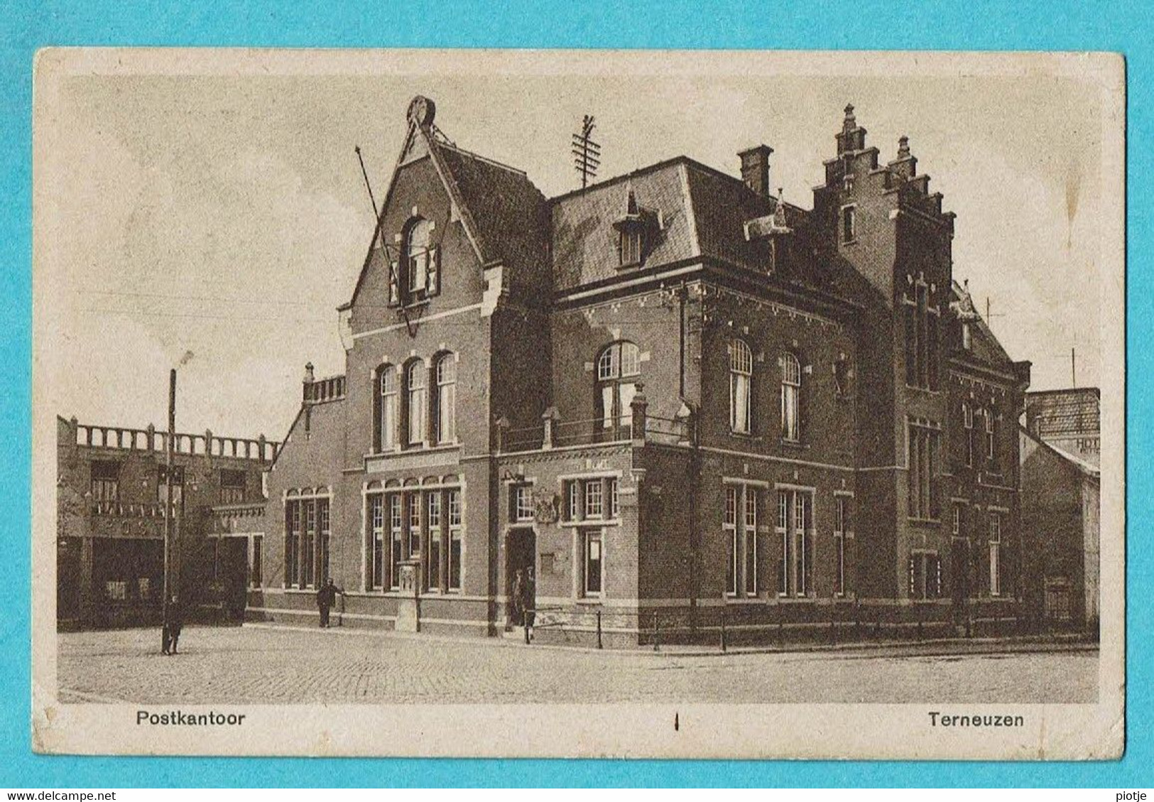 * Terneuzen (Zeeland - Nederland) * (Uitgave L. Smits, Haweko) Postkantoor, Post Office, La Poste, Façade, Old, Rare - Terneuzen