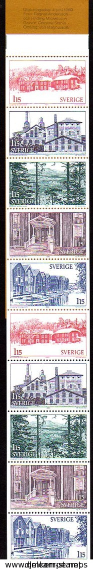 SWEDEN 1980 Hälsingland Booklet MNH / **.  Michel MH78 - 1951-80