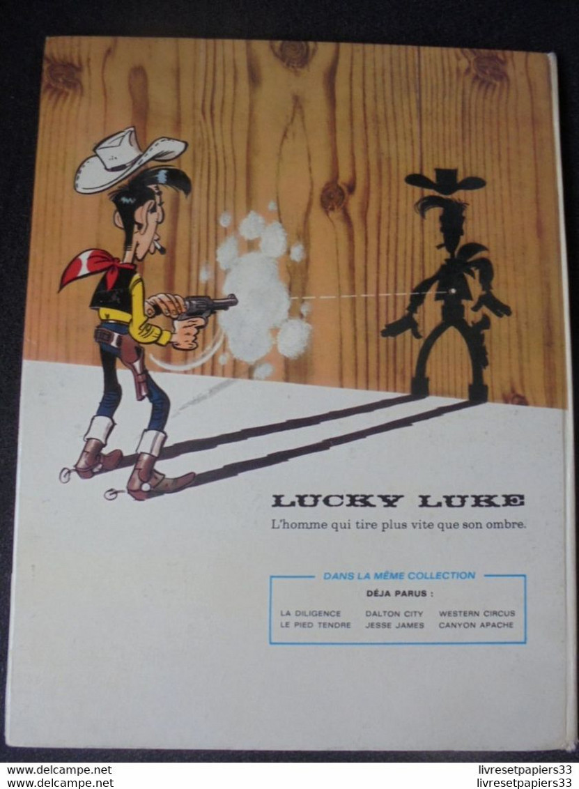 Lucky Luke Jesse James - Dessins De Morris Scénario De Goscinny - Dargaud Editeur  1971 - Lucky Luke