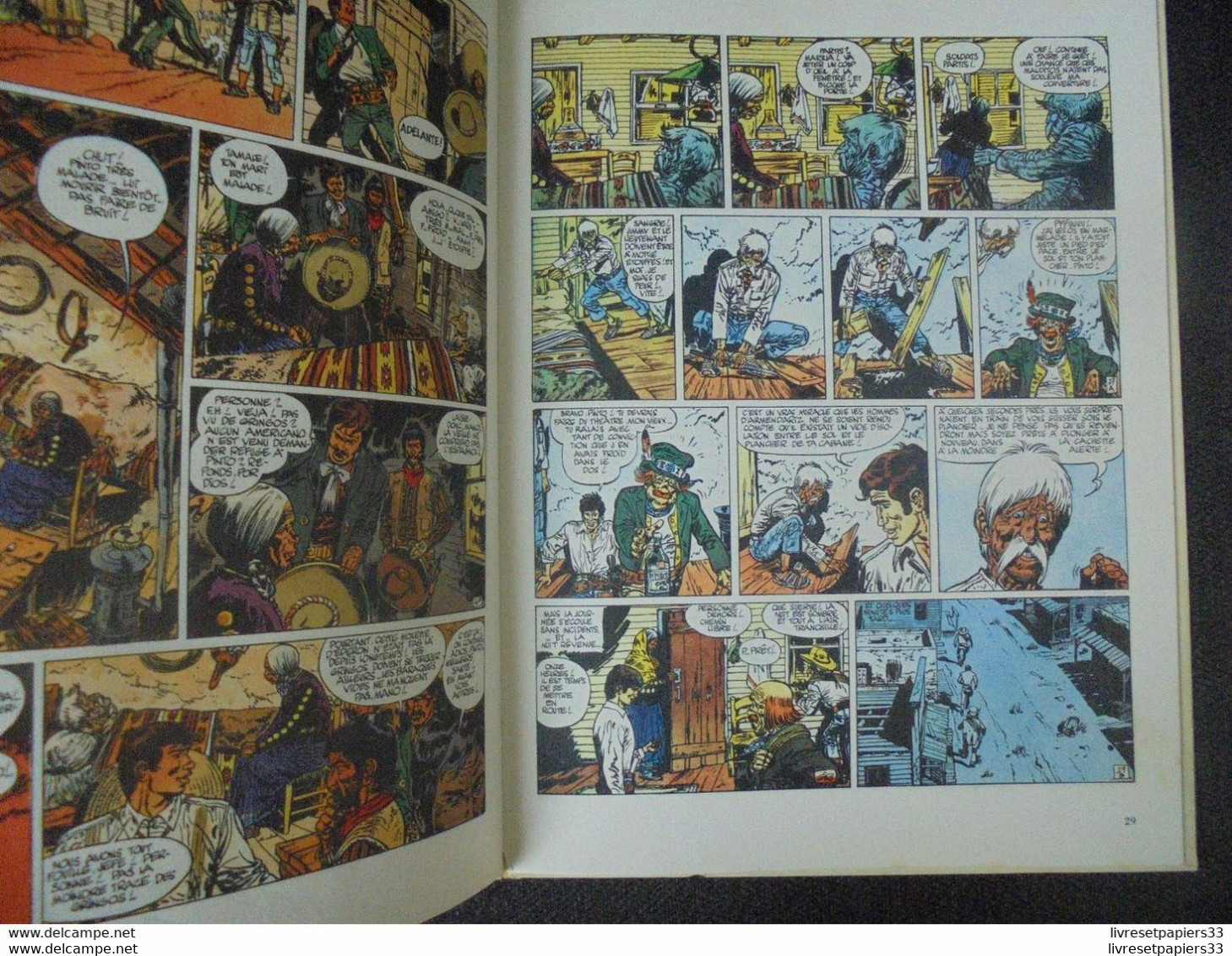 Lieutenant Blueberry La Piste Des Navajos Texte De Charlier Dessins De Giraud Dargaud Editeur 1972 - Blueberry