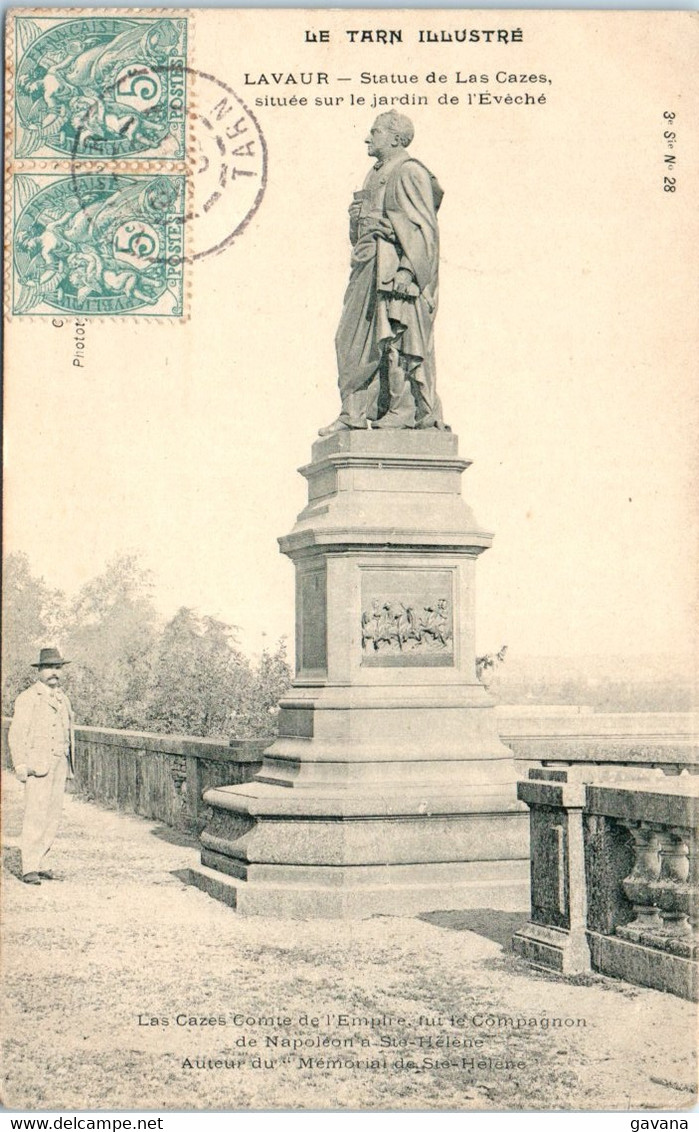 81 LAVAUR - Statue De Las Cazes - Lavaur