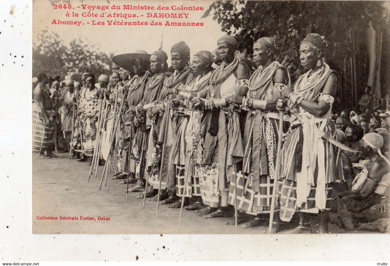 BENIN (DAHOMEY) ABOMEY LES VETERANTES DES AMAZONES - Benin