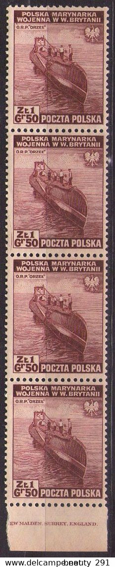 POLAND EXILE IN LONDON  Mi 367  MNH** - Londoner Regierung (Exil)