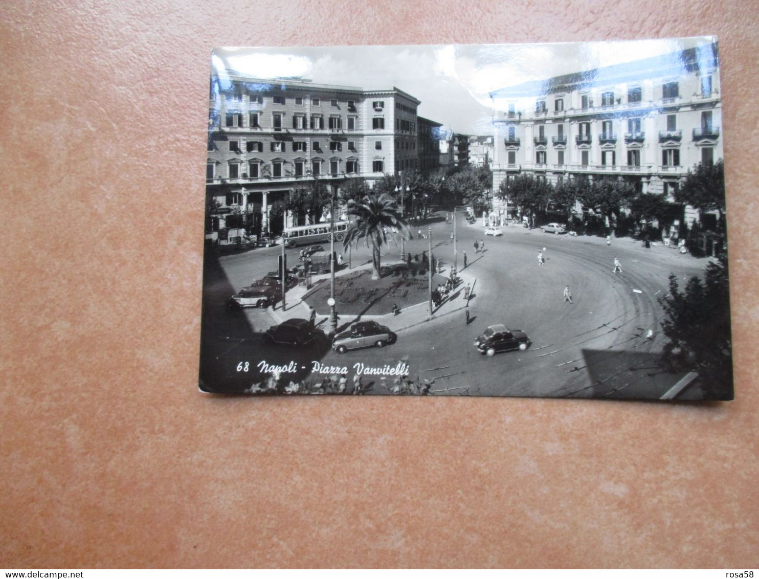 NAPOLI Piazza VANVITELLI Viaggiata 1958 - Marano Di Napoli