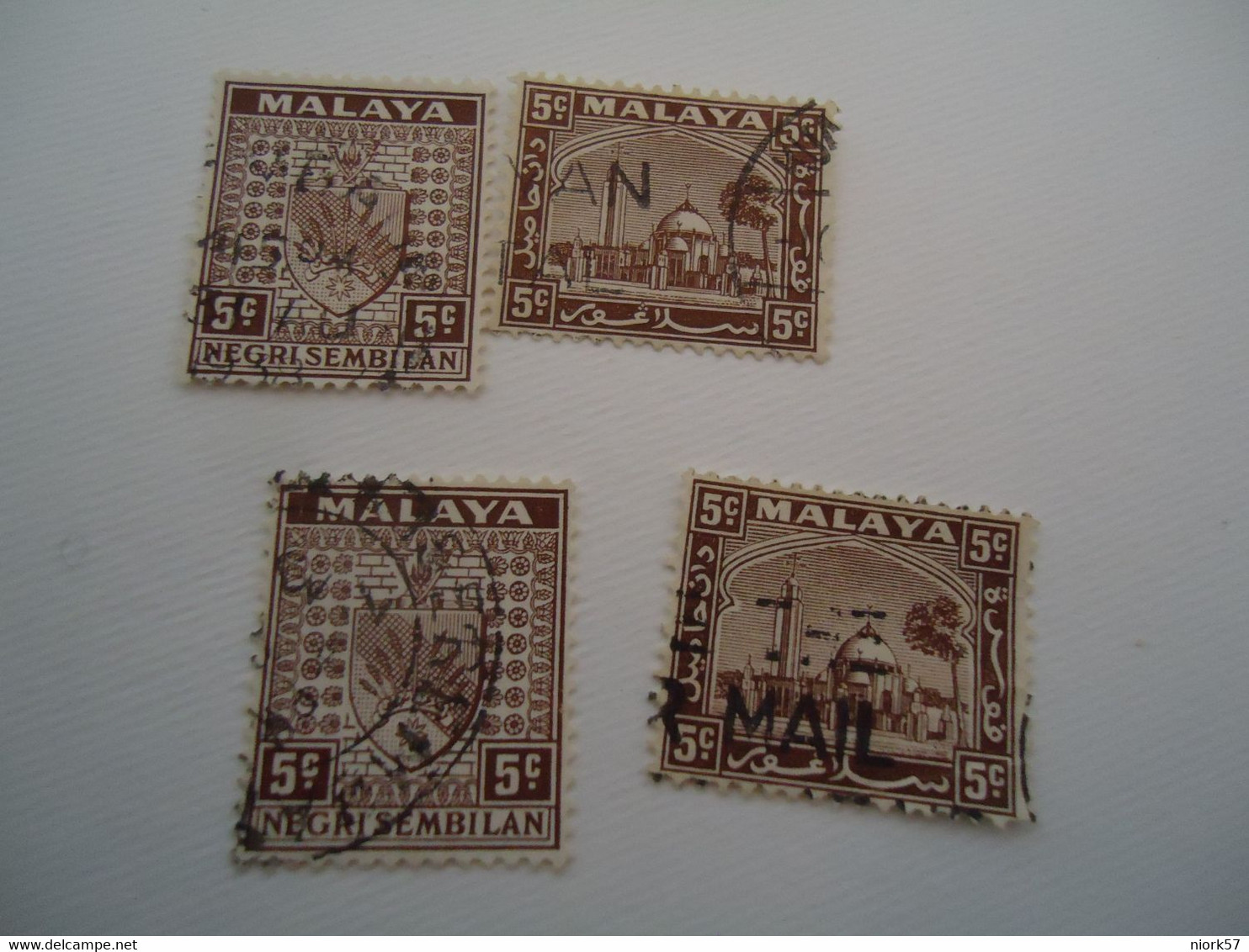 NEGRI  MALAYSIA   USED STAMPS   WITH POSTMARK - Negri Sembilan