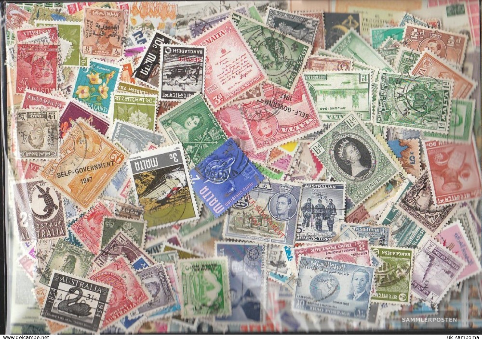 United Kingdom 500 Different Stamps  UK Colonies And Empire - Collections