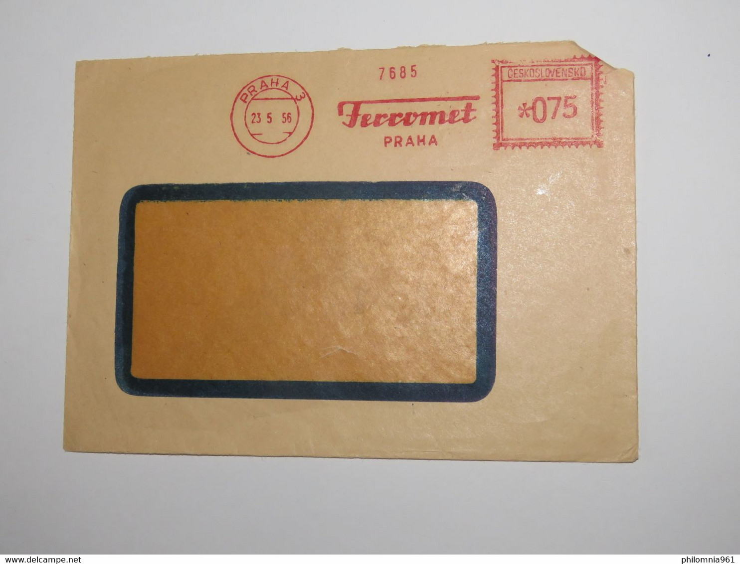 CZECHOSLOVAKIA COVER 1956 - Other & Unclassified