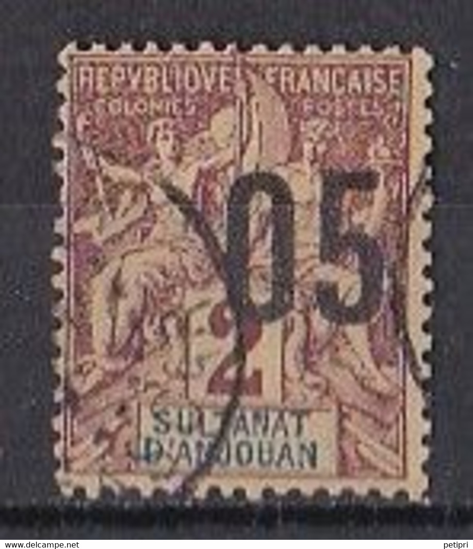 Sultanat D Anjouan Y&T  N ° 20  Oblitéré - Used Stamps