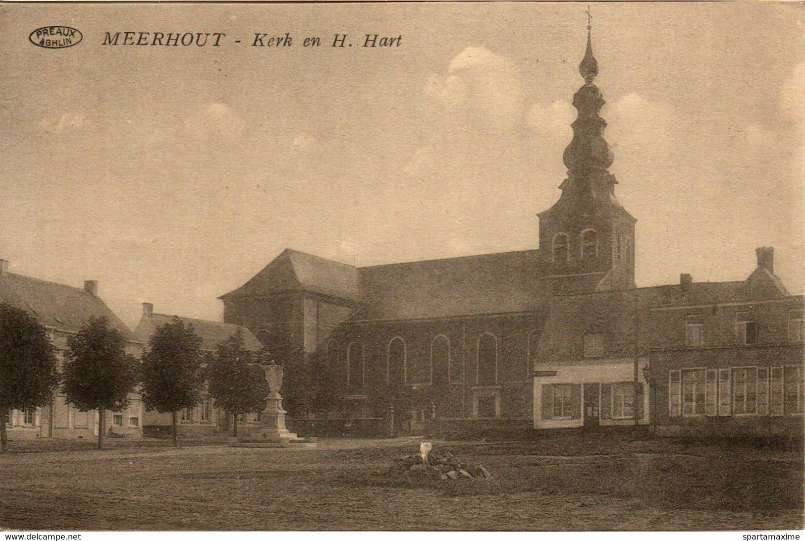 Meerhout - Kerk En H. Hart (verstuurd) - Meerhout