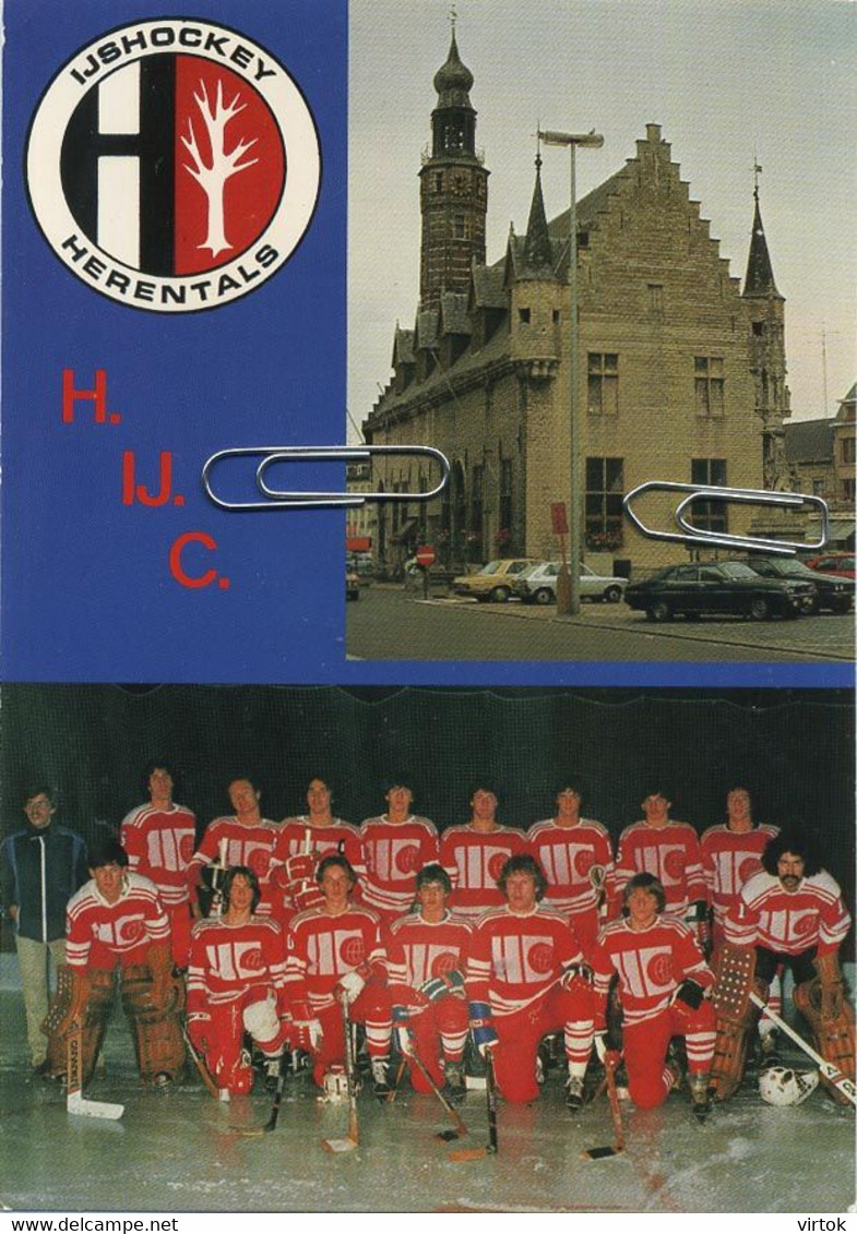 Herentals :    Ijshockey   Team  Seniors A    (  15 X 10.5 Cm ) - Herentals
