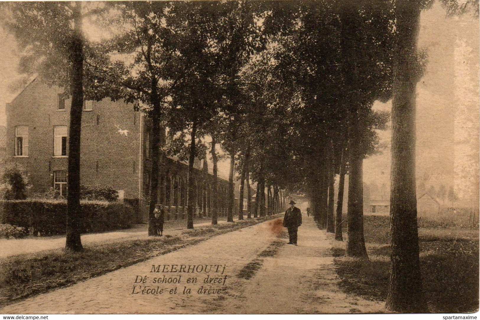 Meerhout - De School En Dreef (niet Verstuurd) - Meerhout