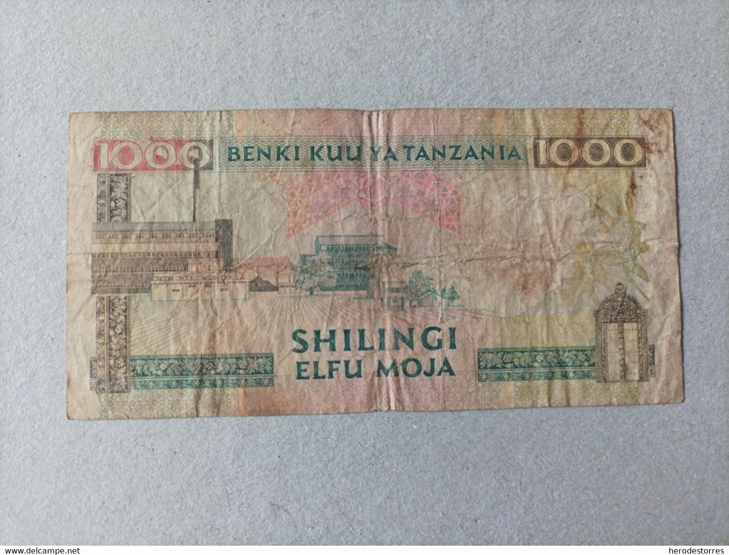 Billete De Tanzania De 1000 Schilingi, Año 1993 - Tansania