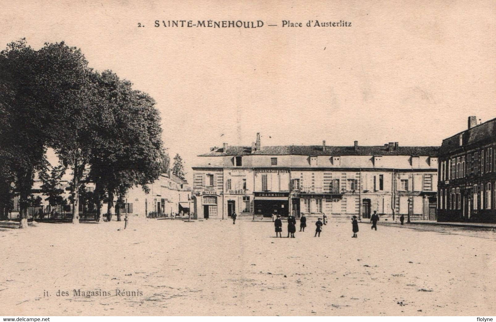 Sainte Ménehould - La Place D'austerlitz - Pharmacie - Sainte-Menehould