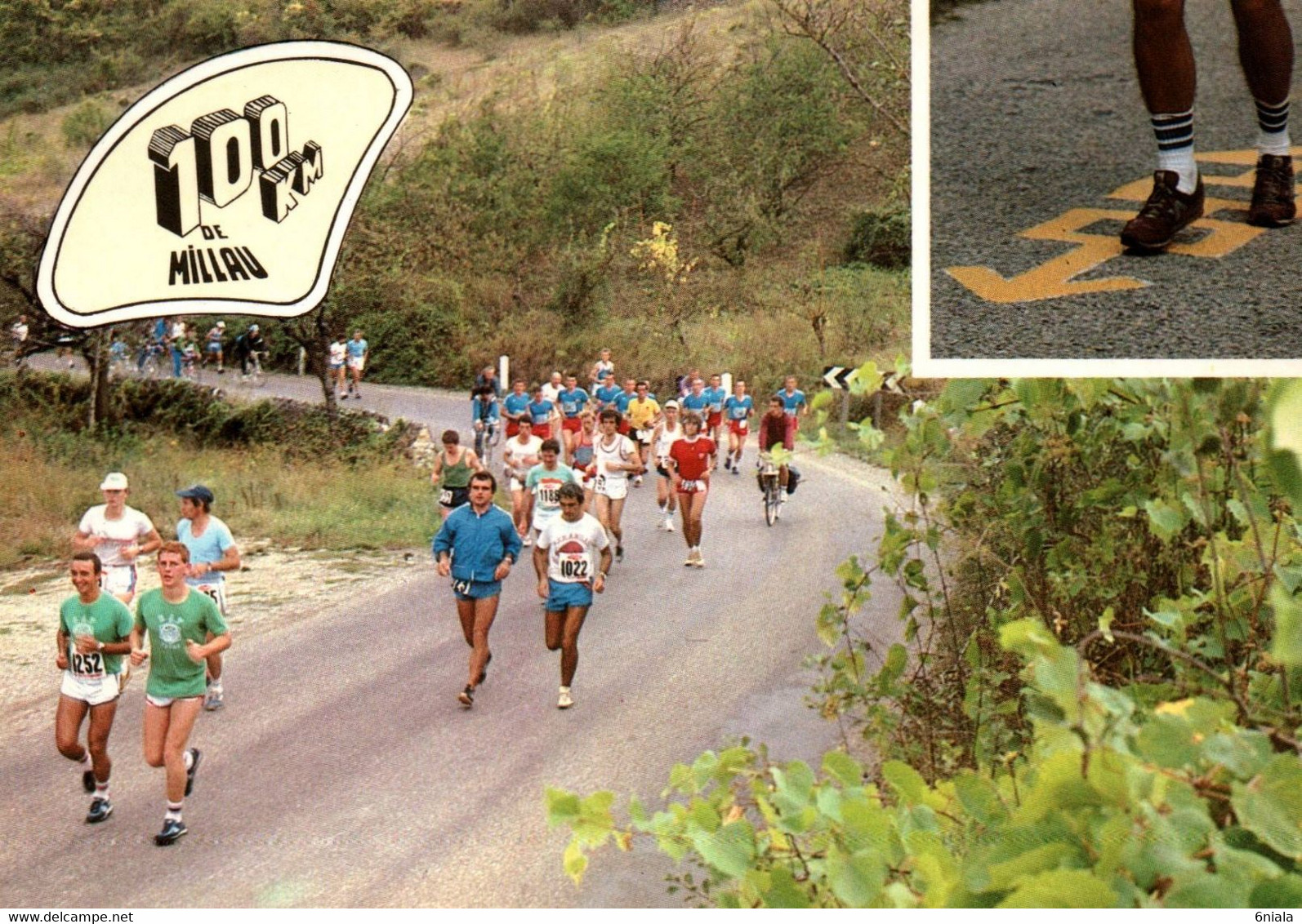 15278  MILLAU Les 100 Km De Millau SOM Section Athlétisme      (Recto-verso) 12 - Millau