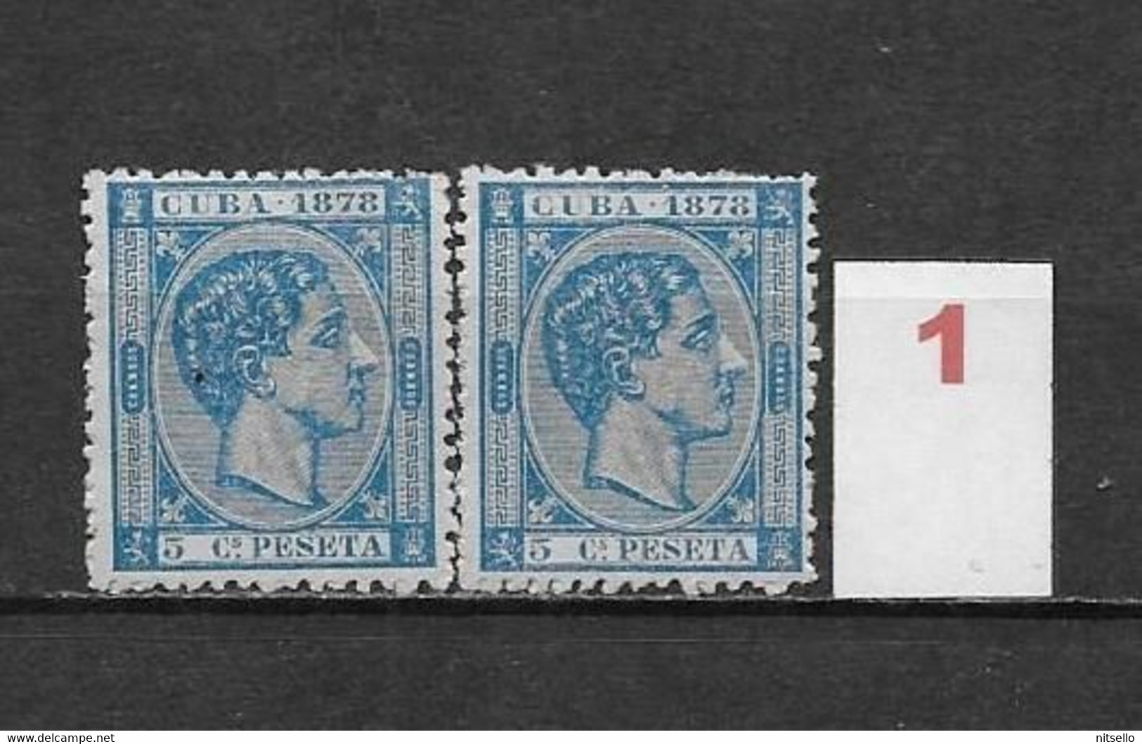 LOTE 2173A  /// CUBA     EDIFIL Nº: 44 NSG    ¡¡¡ OFERTA - LIQUIDATION - JE LIQUIDE !!! - Cuba (1874-1898)