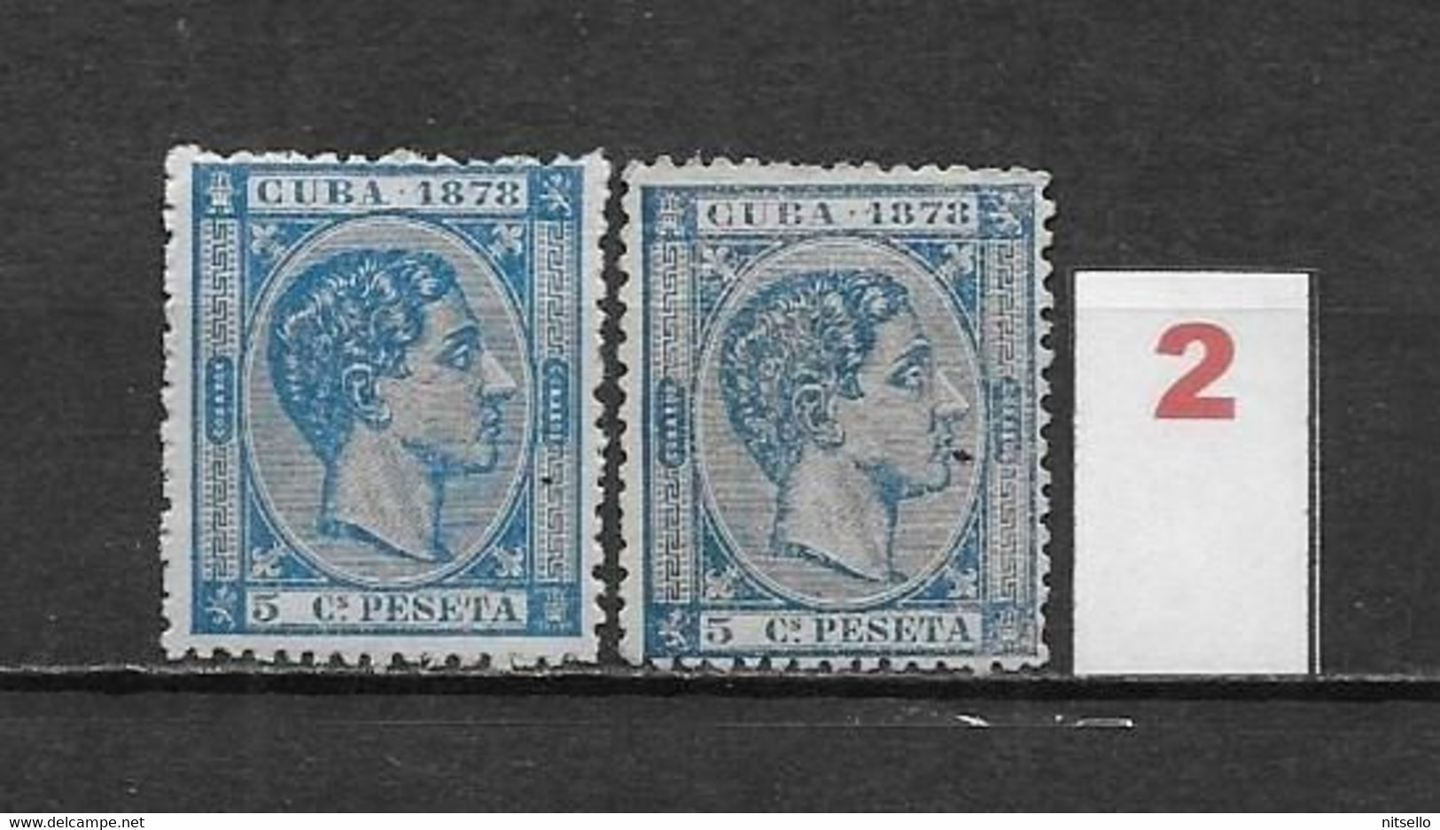 LOTE 2173A  /// CUBA     EDIFIL Nº: 44 NSG    ¡¡¡ OFERTA - LIQUIDATION - JE LIQUIDE !!! - Kuba (1874-1898)