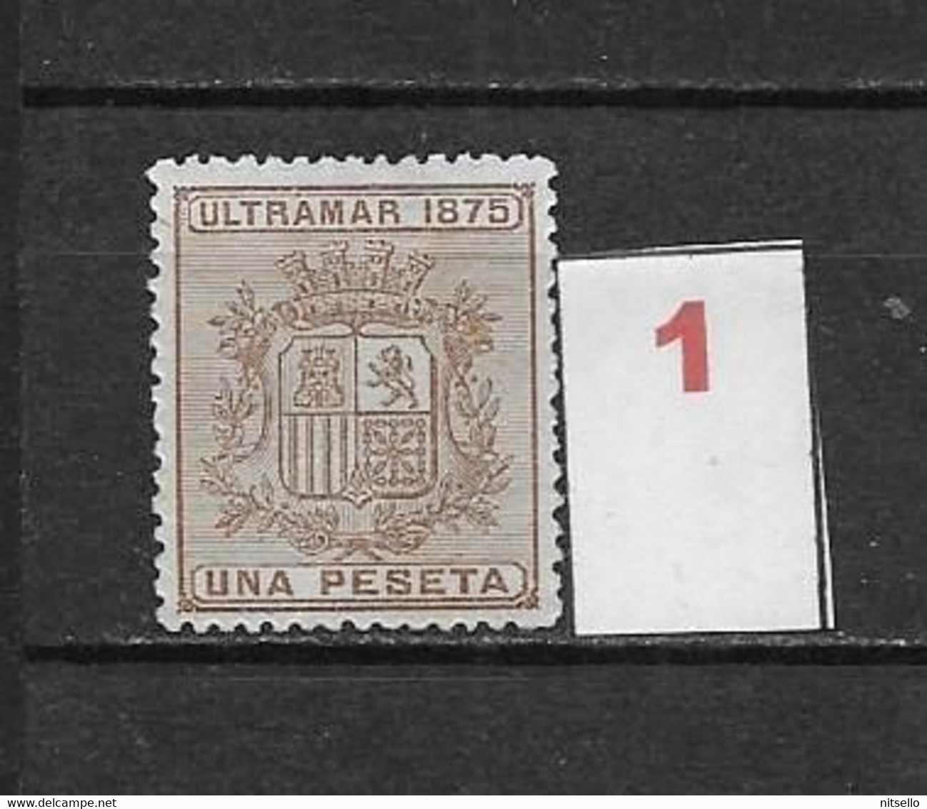 LOTE 2173A  /// CUBA     EDIFIL Nº: 34 NSG    ¡¡¡ OFERTA - LIQUIDATION - JE LIQUIDE !!! - Cuba (1874-1898)