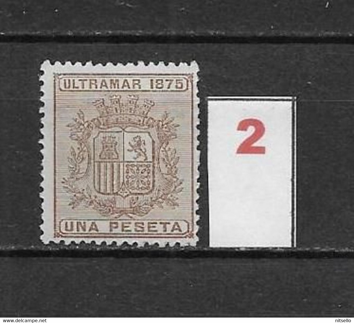 LOTE 2173A  /// CUBA     EDIFIL Nº: 34 NSG   ¡¡¡ OFERTA - LIQUIDATION - JE LIQUIDE !!! - Cuba (1874-1898)