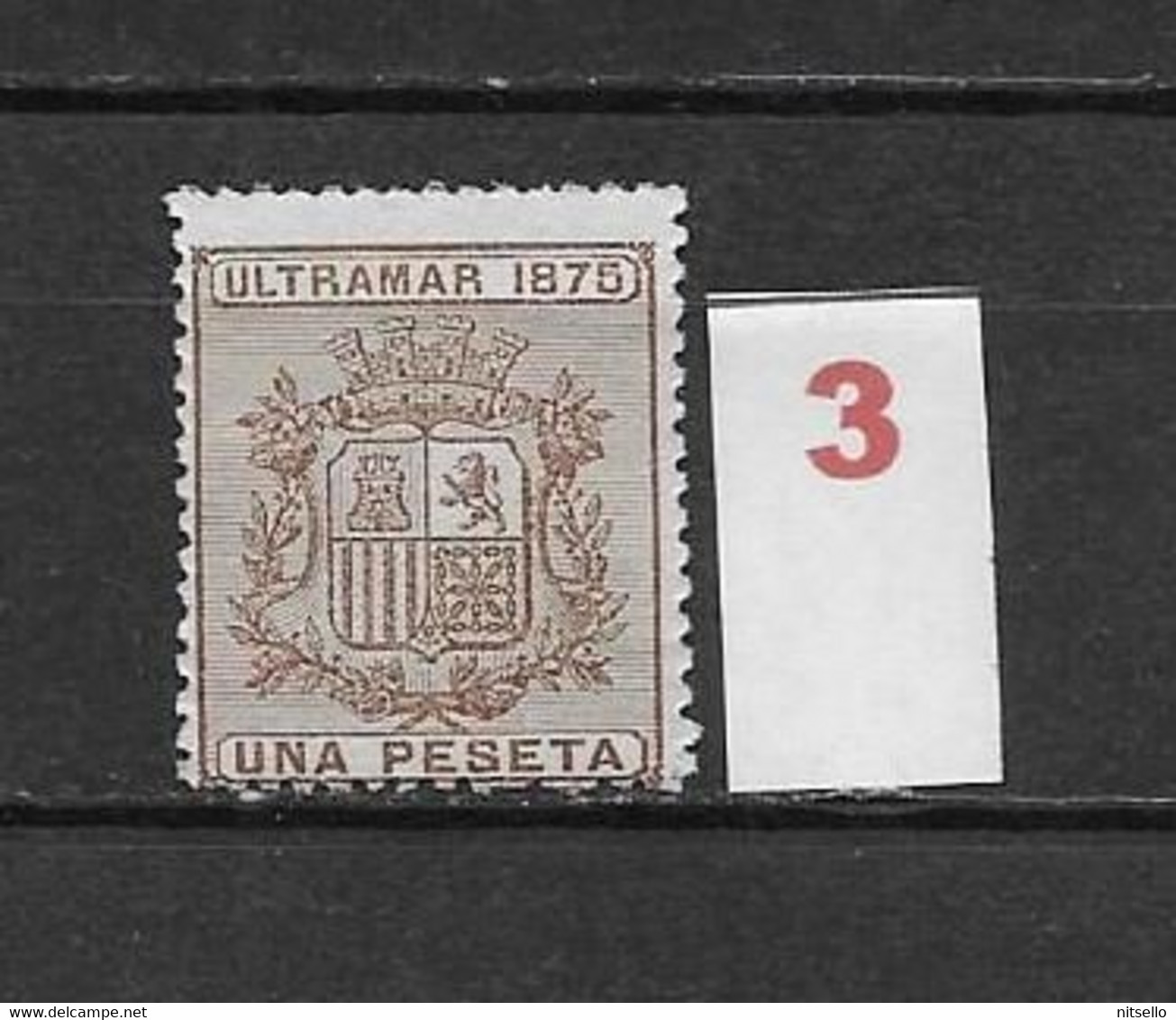 LOTE 2173A  /// CUBA     EDIFIL Nº: 34 NSG  ¡¡¡ OFERTA - LIQUIDATION - JE LIQUIDE !!! - Cuba (1874-1898)