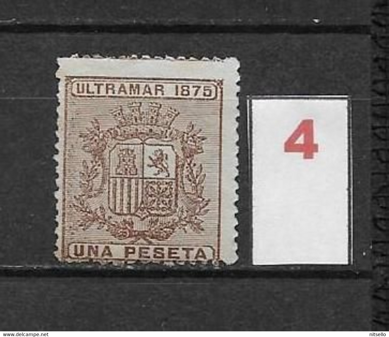 LOTE 2173A  /// CUBA     EDIFIL Nº: 34 NSG    ¡¡¡ OFERTA - LIQUIDATION - JE LIQUIDE !!! - Kuba (1874-1898)