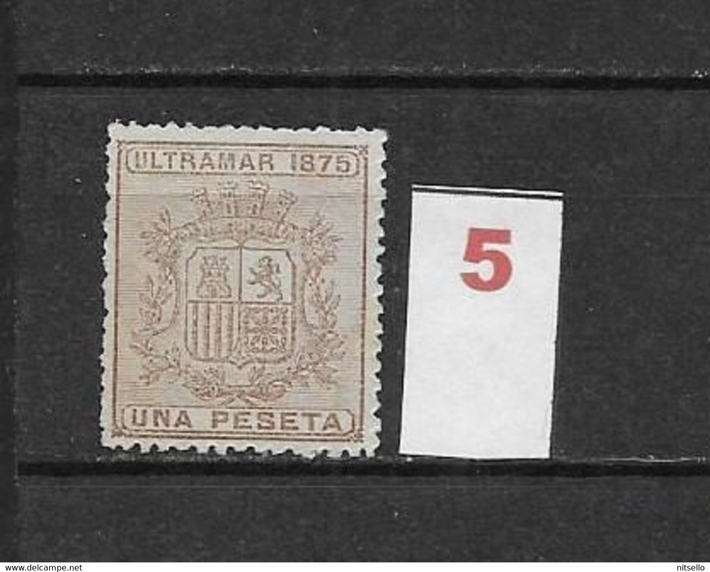 LOTE 2173A  /// CUBA     EDIFIL Nº: 34 NSG   ¡¡¡ OFERTA - LIQUIDATION - JE LIQUIDE !!! - Kuba (1874-1898)