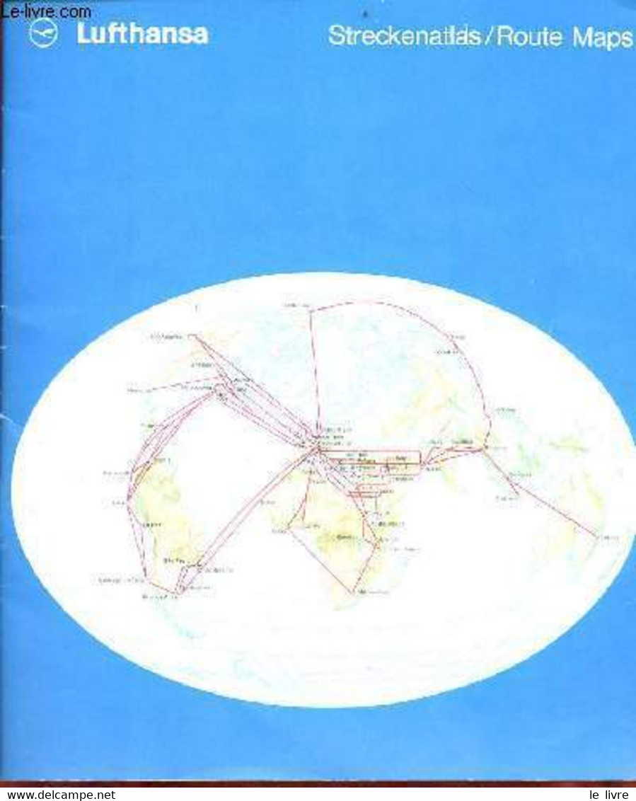 Brochure Lufthansa Streckenatlas/Route Maps. - Collectif - 0 - Cartes/Atlas