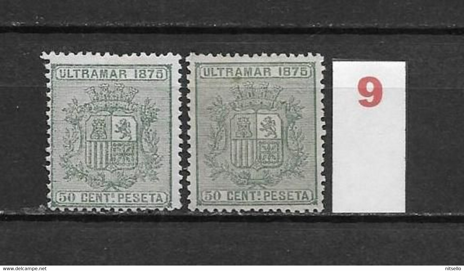 LOTE 2173A  /// CUBA     EDIFIL Nº: 33 NSG  VARIEDAD DE COLOR  ¡¡¡ OFERTA - LIQUIDATION - JE LIQUIDE !!! - Cuba (1874-1898)