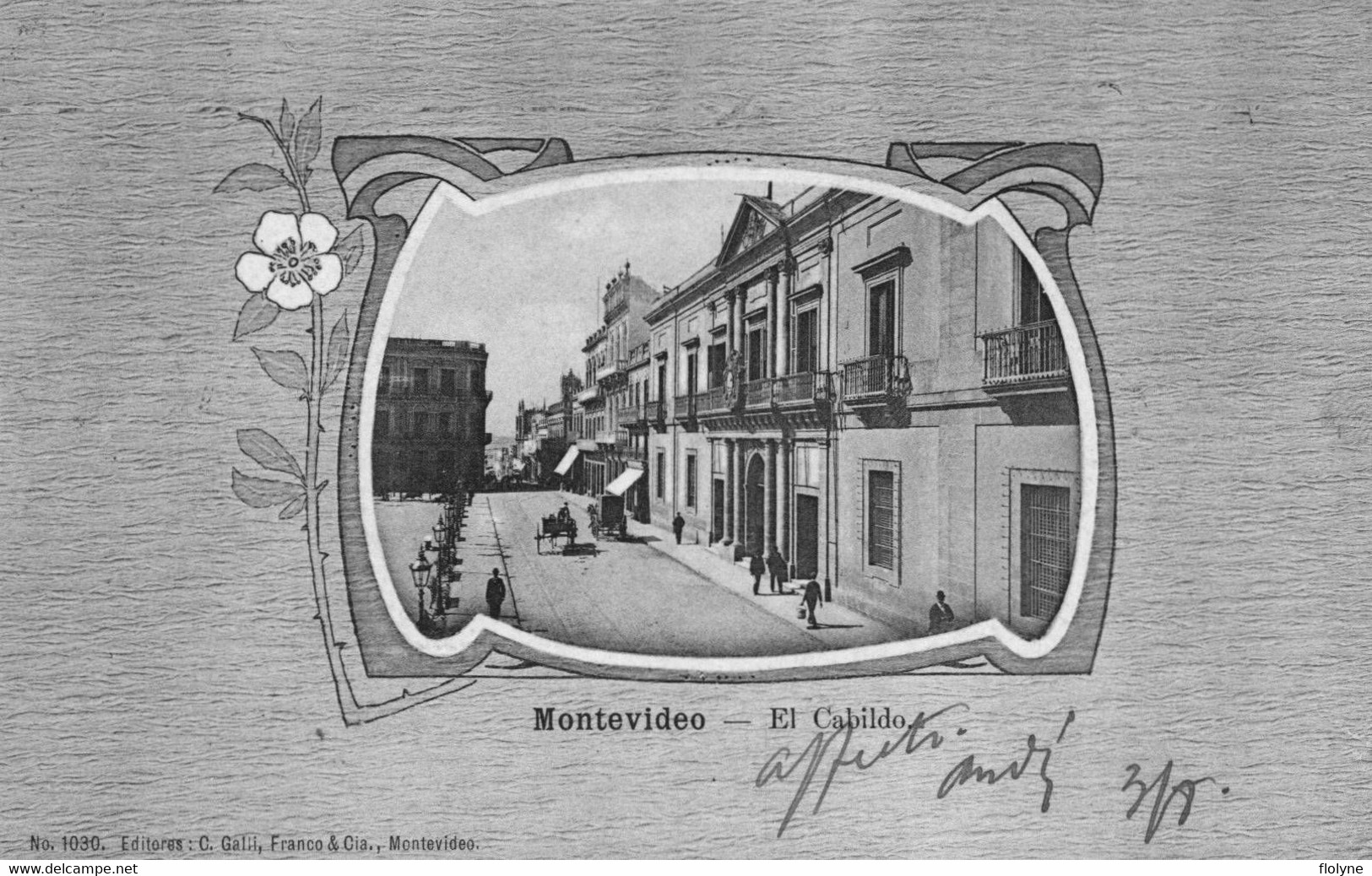 Montevideo - El Cabildo - Rue Street - Uruguay - 1903 - Uruguay