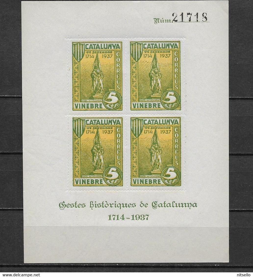 LOTE 2112 /// (C025) ESPAÑA 1937. SELLOS LOCALES Sofima-Fesofi: VINEBRE  28S   ¡¡¡ OFERTA - LIQUIDATION - JE LIQUIDE !!! - Vignetten Van De Burgeroorlog