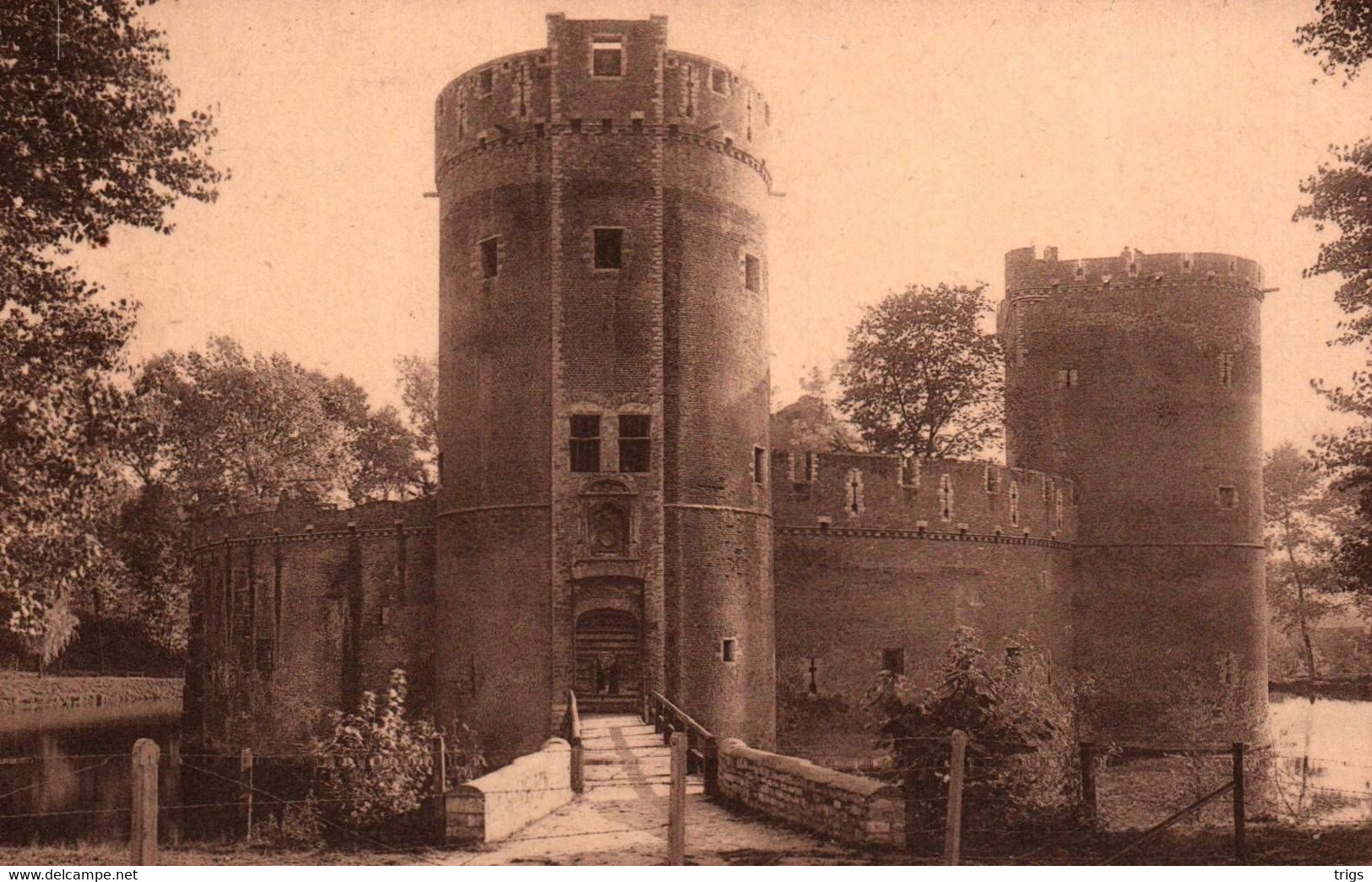 Beersel (Château En 1931) - L'Entrée Du Château - Beersel