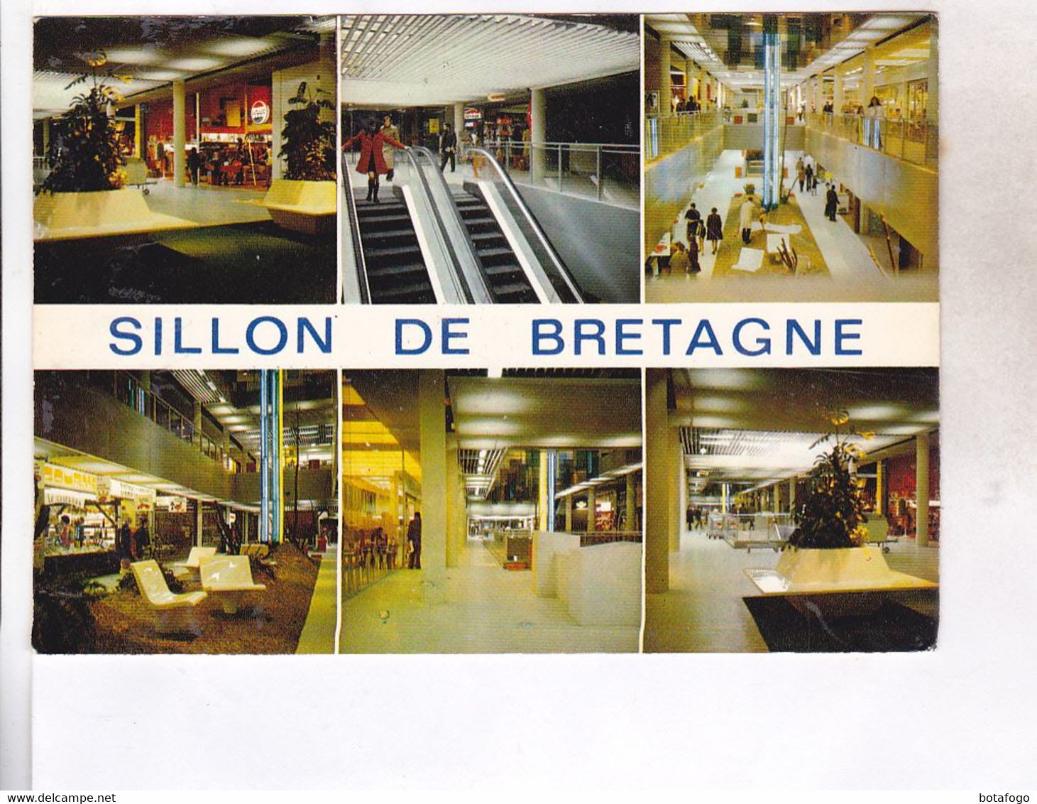 CPM DPT 44 SANT HERBLAIN , CENTRE COMMERCIAL  DU SILLON DE BRETAGNE, MULTIVUES - Saint Herblain