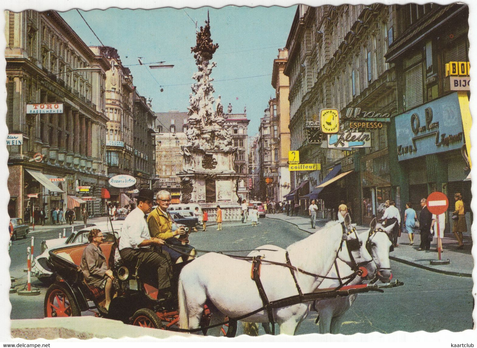 Wien - Graben : FIAKER - (Österreich/Austria) - Taxis & Fiacres