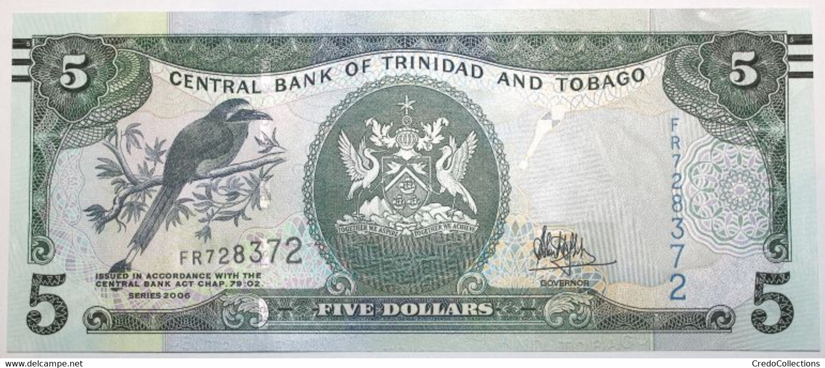 Trinitad Et Tobago - 5 Dollars - 2016 - PICK 47c - NEUF - Trindad & Tobago