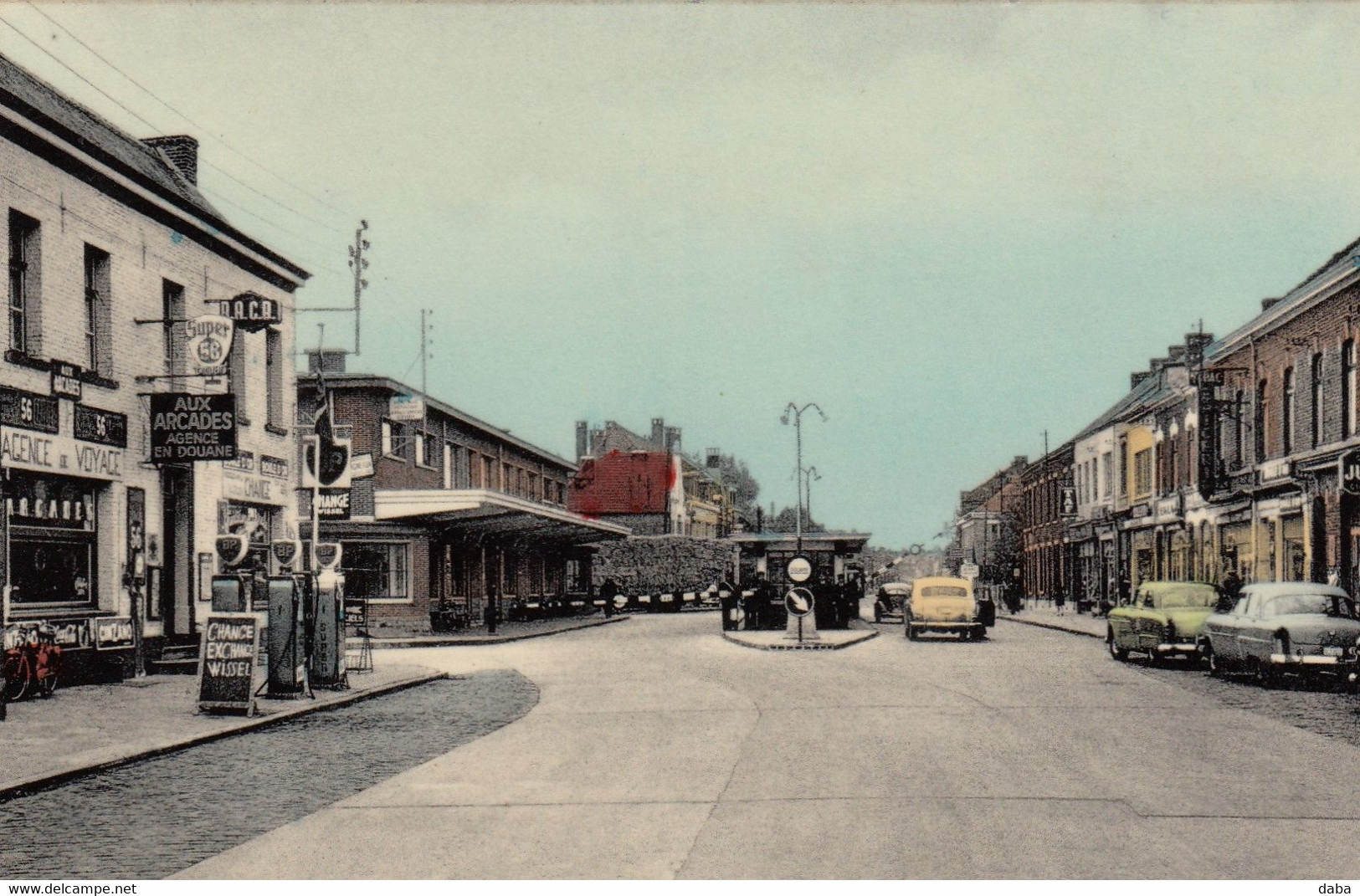 Quiévrain.  Gare Routière Internationale - Quiévrain