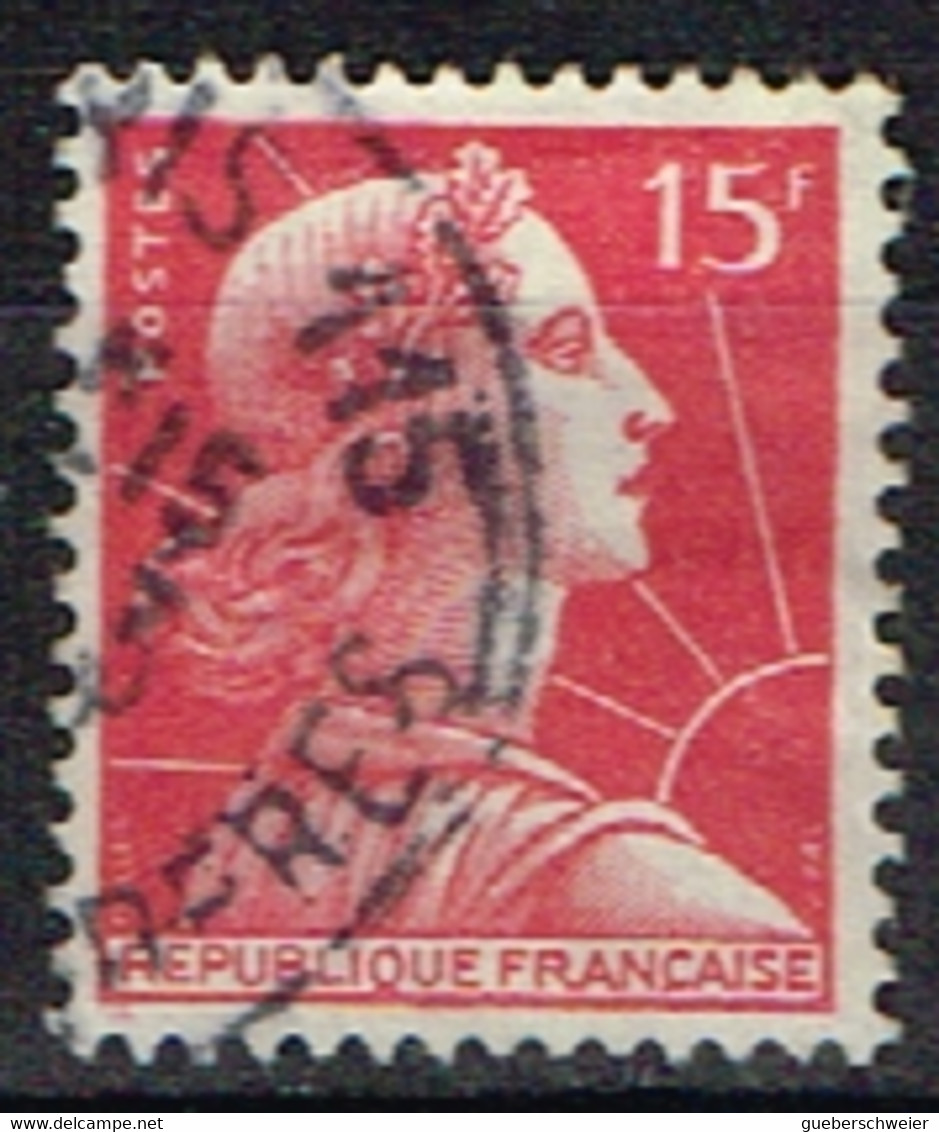 FR55 - FRANCE N° 1011 Obl. - 1955-1961 Marianne Of Muller