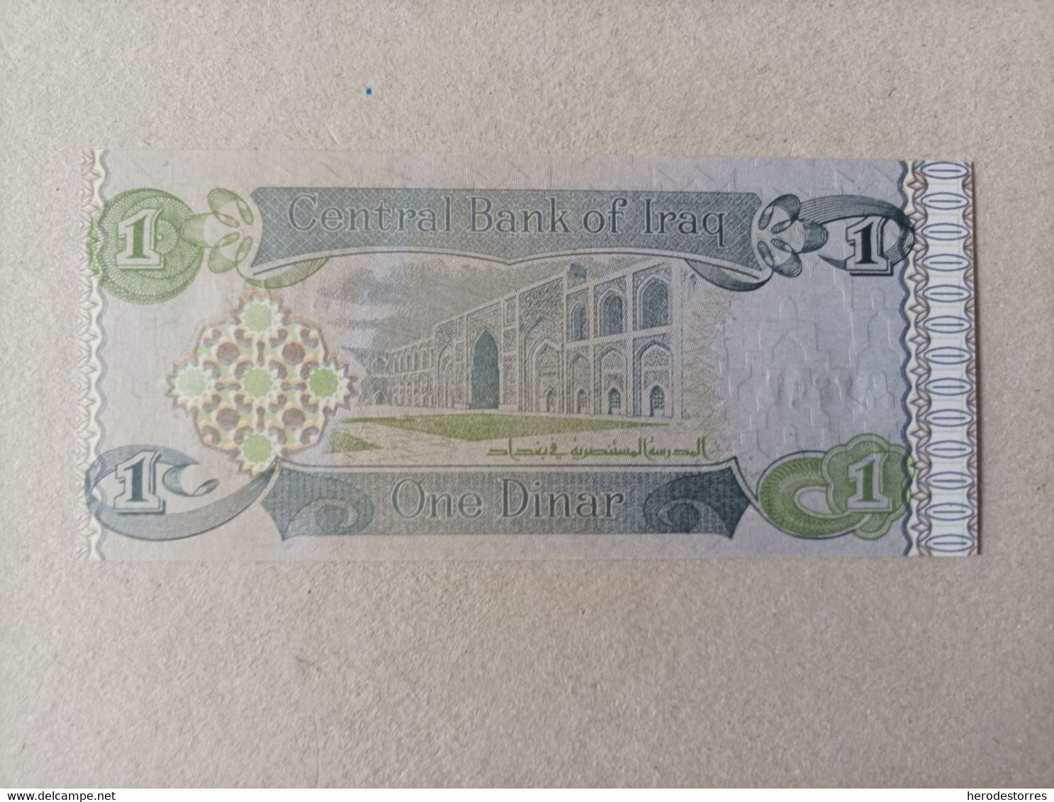Billete De Iraq De 1 Dinars, Año 1992, UNC - Iraq