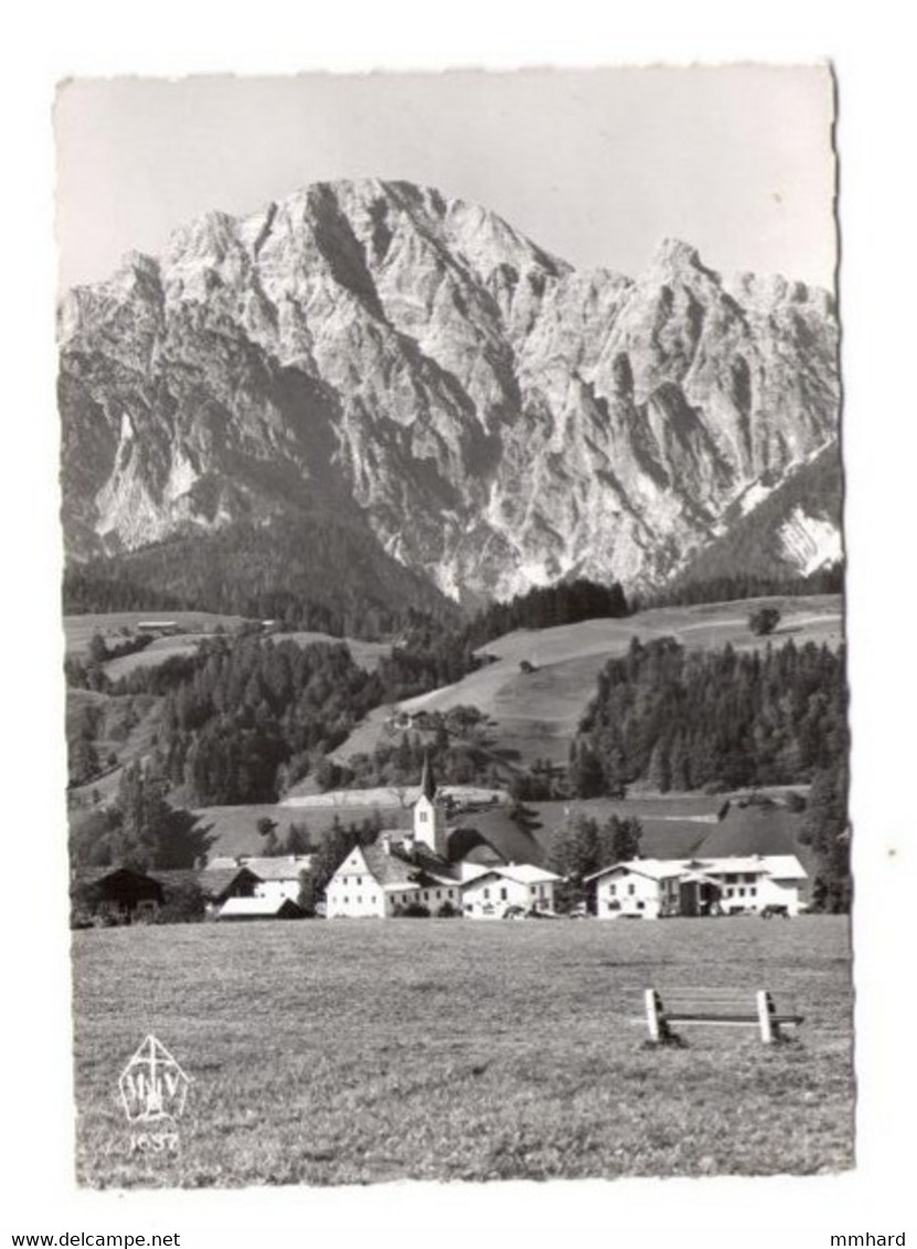 Ak Leongang Salzburg Österreich Gel 1967 Austria Bezirk Zell Am See - Leogang