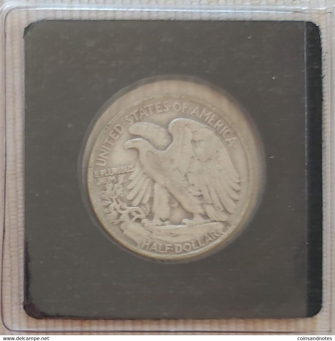 USA 1944 - ½ Silver Dollar - ‘Walking Liberty’ - COA Franklin Mint Brussels - 1916-1947: Liberty Walking (Liberté Marchant)