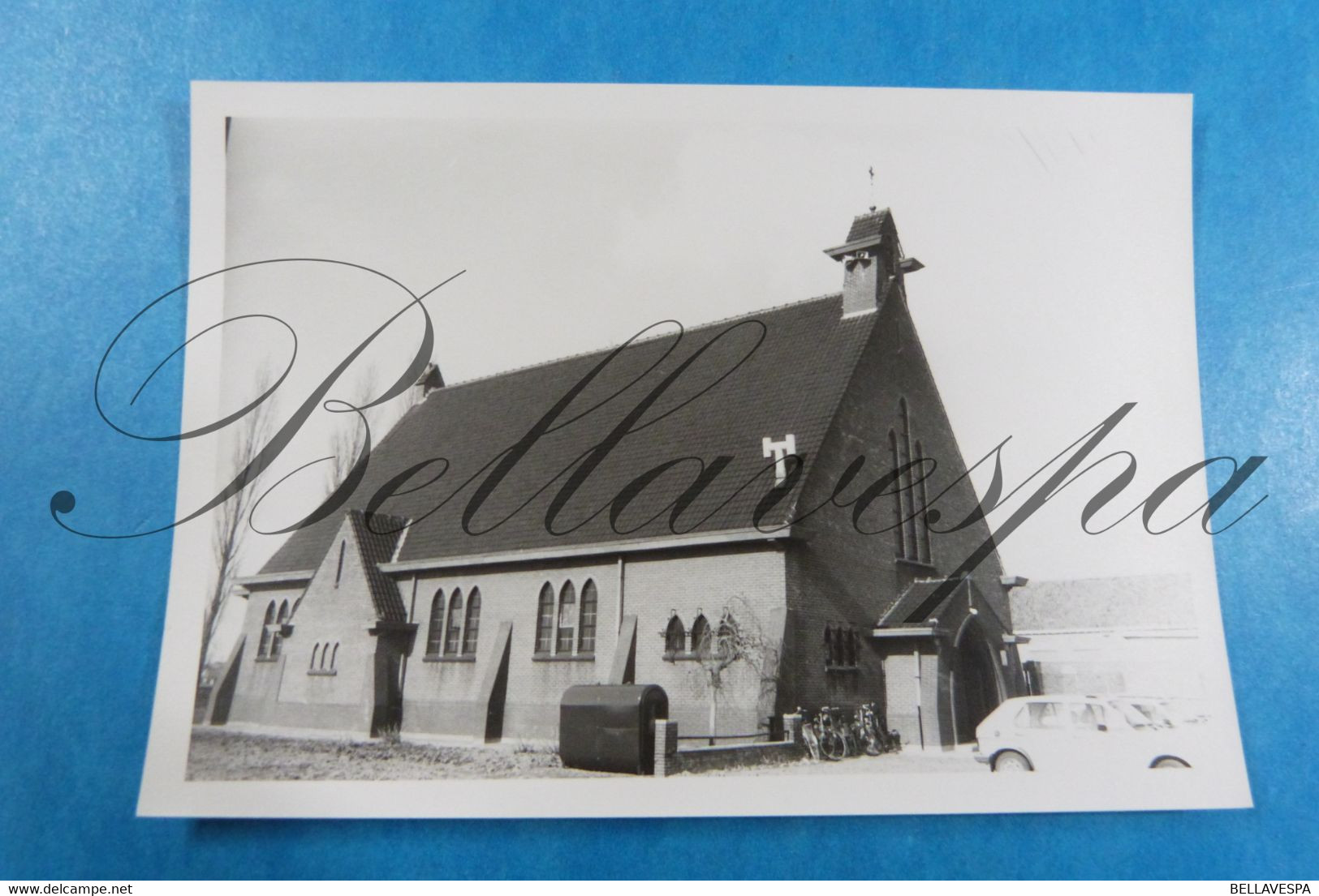 Klerken Kerk Pieterskerk Of St Kristoffel Foto-Photo Prive, Opname 24/08/1985 - Houthulst