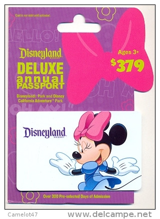 U.S.A. Disneyland California Ticket # 145a - Passeports Disney