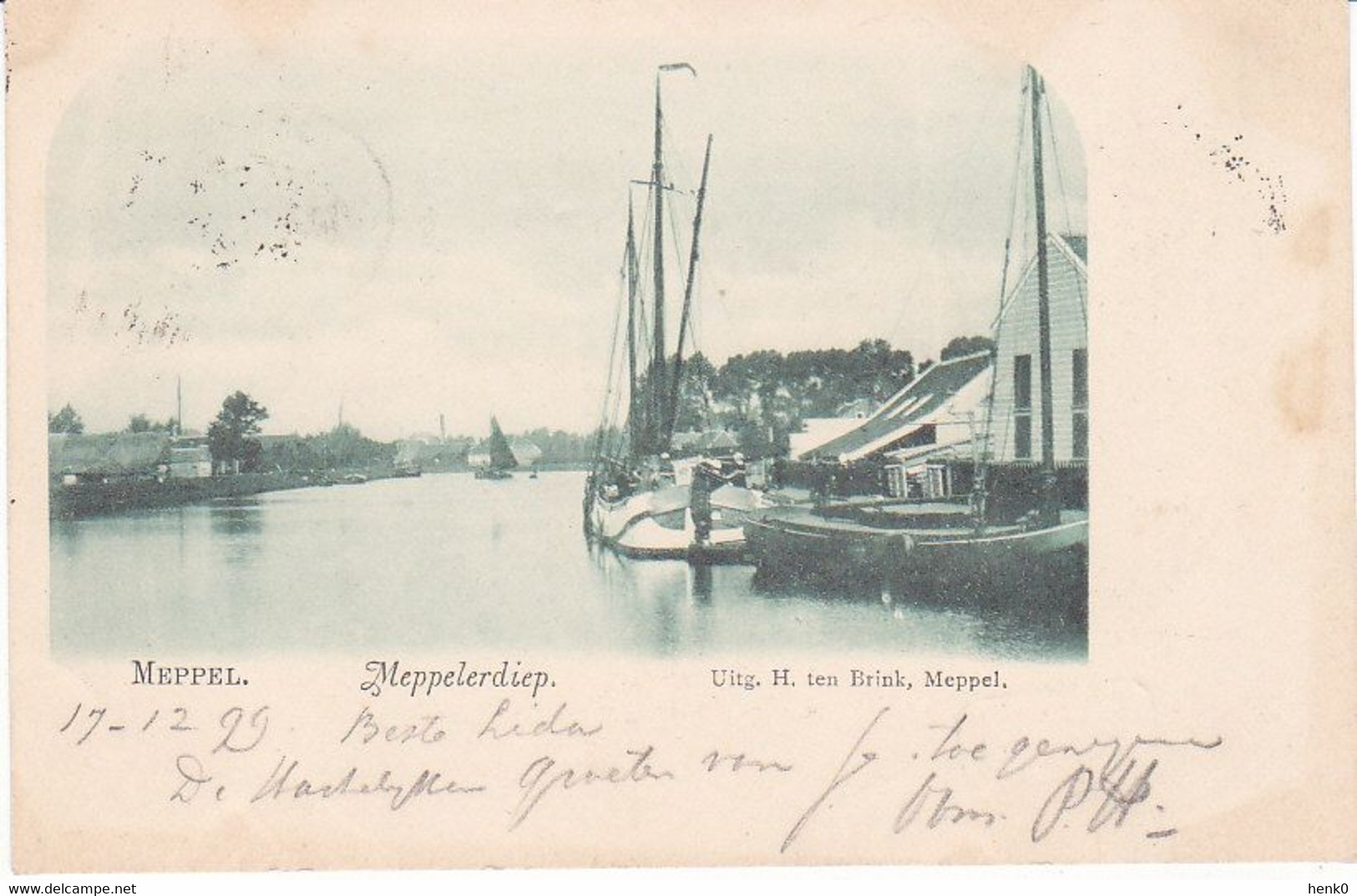 Meppel Meppelerdiep Schepen D1088 - Meppel