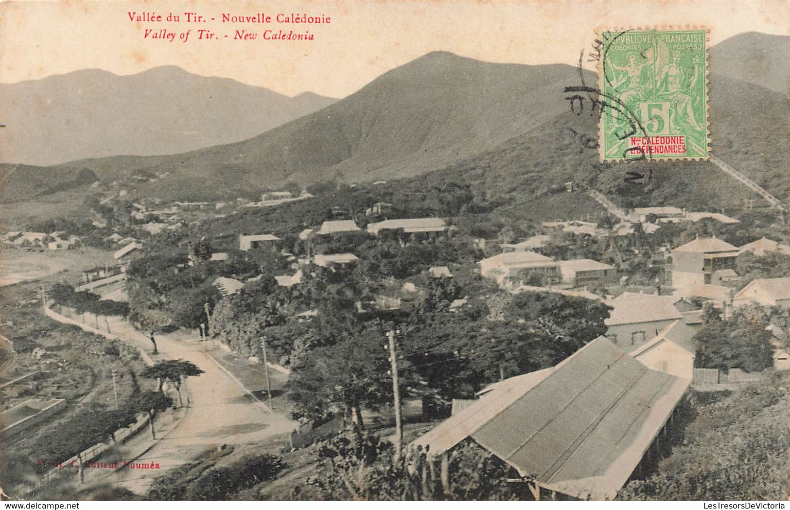 CPA NOUVELLE CALEDONIE - Vallée Du Tir - W H C Editeur - Noumea - Nieuw-Caledonië