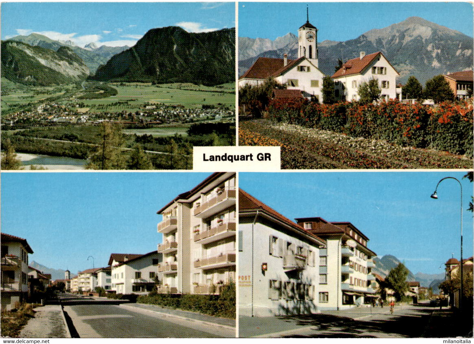 Landquart GR - 4 Bilder (31792) * 8. 8. 1989 - Landquart