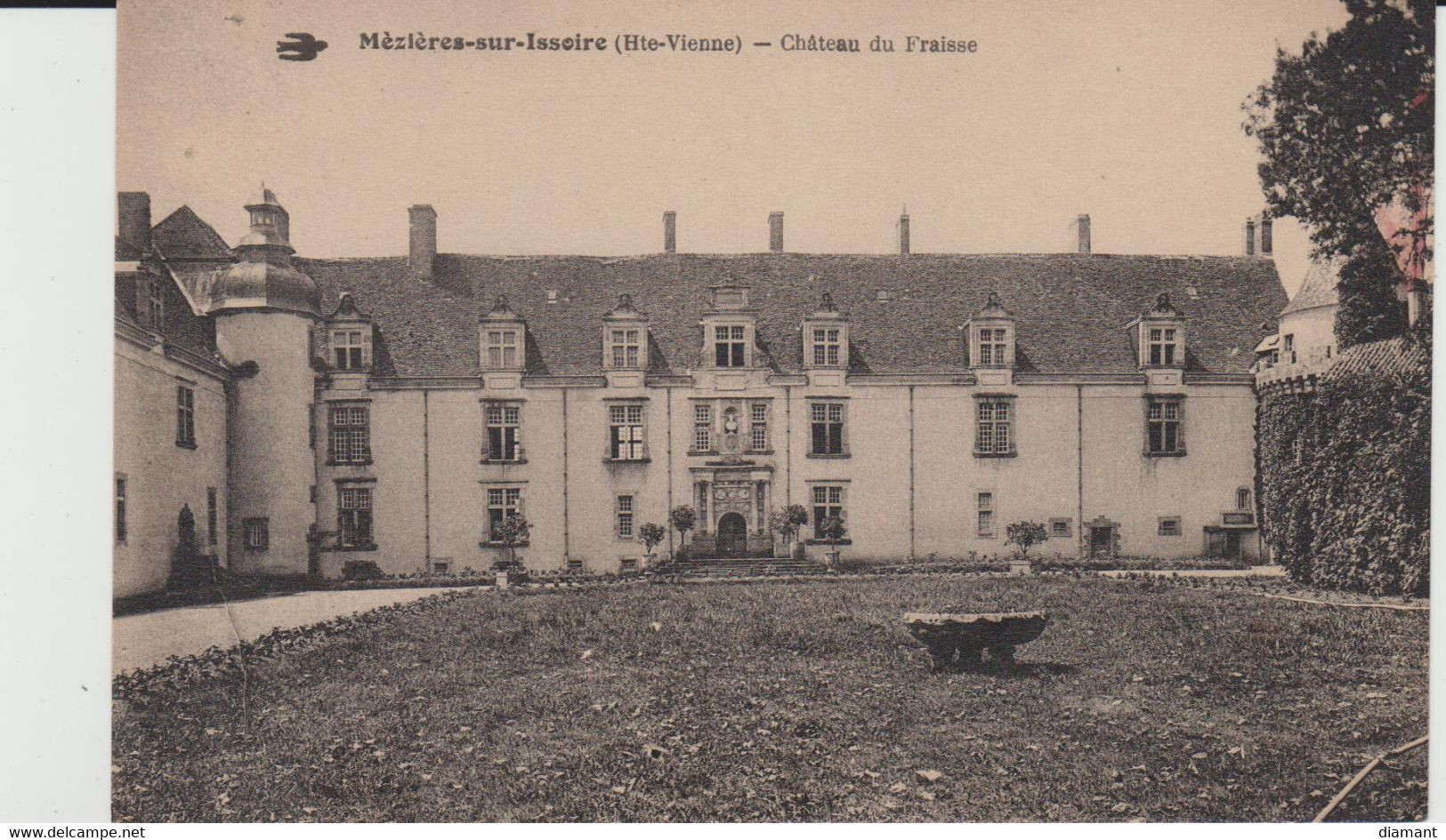 MEZIERES SUR ISSOIRE (87) - Château Du Fraisse - Bon état - Meziere Sur Issoire