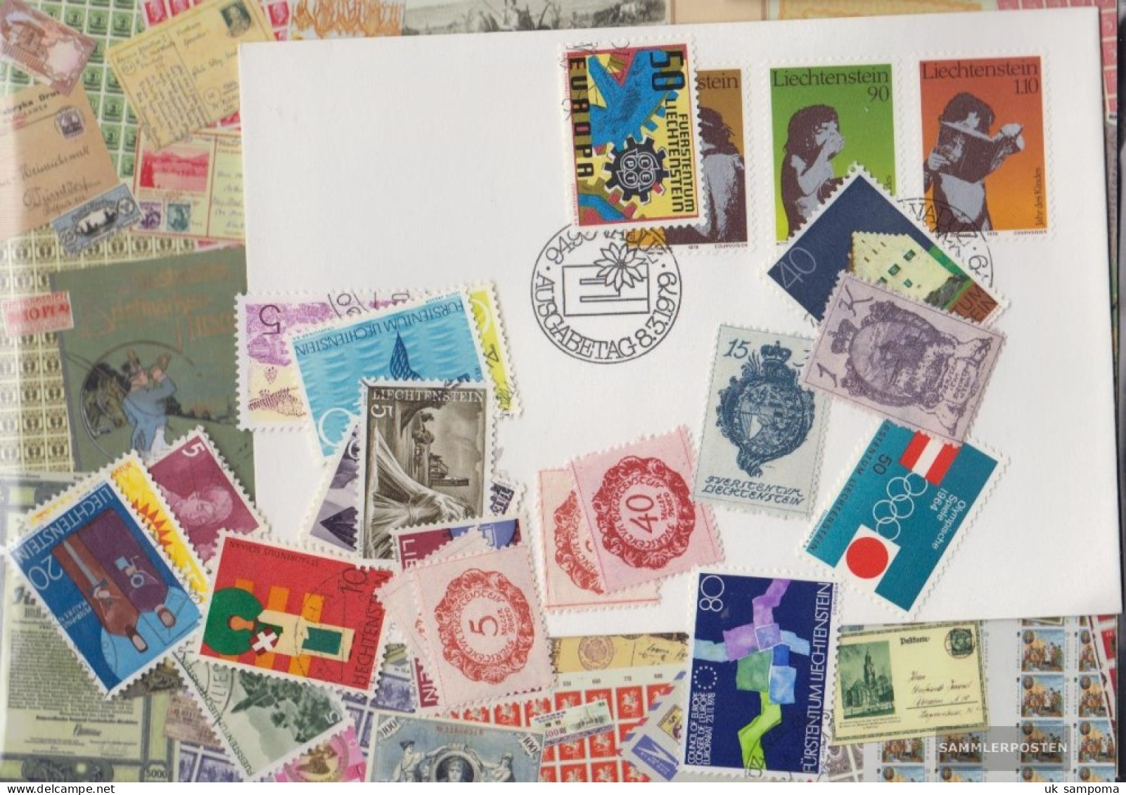Liechtenstein 25 Different Stamps - Sammlungen