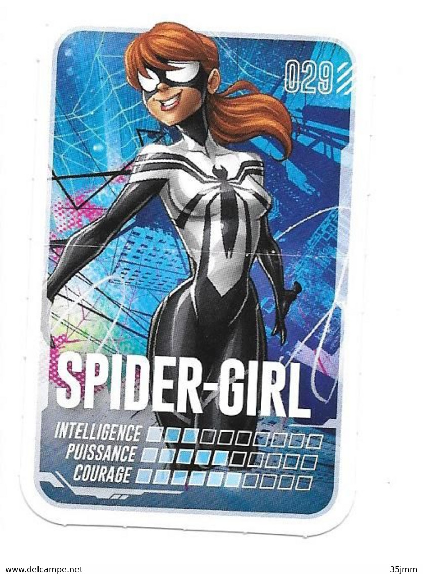 Carte Marvel Leclerc Pars En Mission Spider Girl N°29 - Marvel