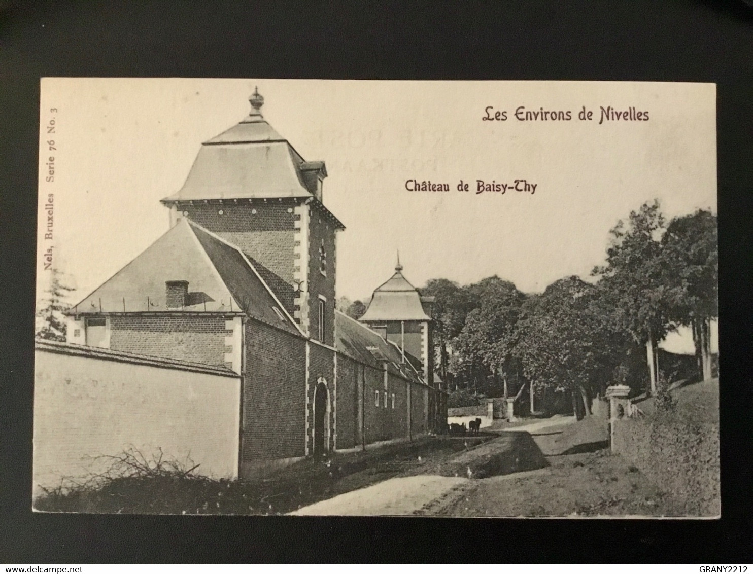 GENAPPE « le Château De Thy Drève » Environs De Nivelles .Panorama NELS Serie 76 / Nº3. - Genappe