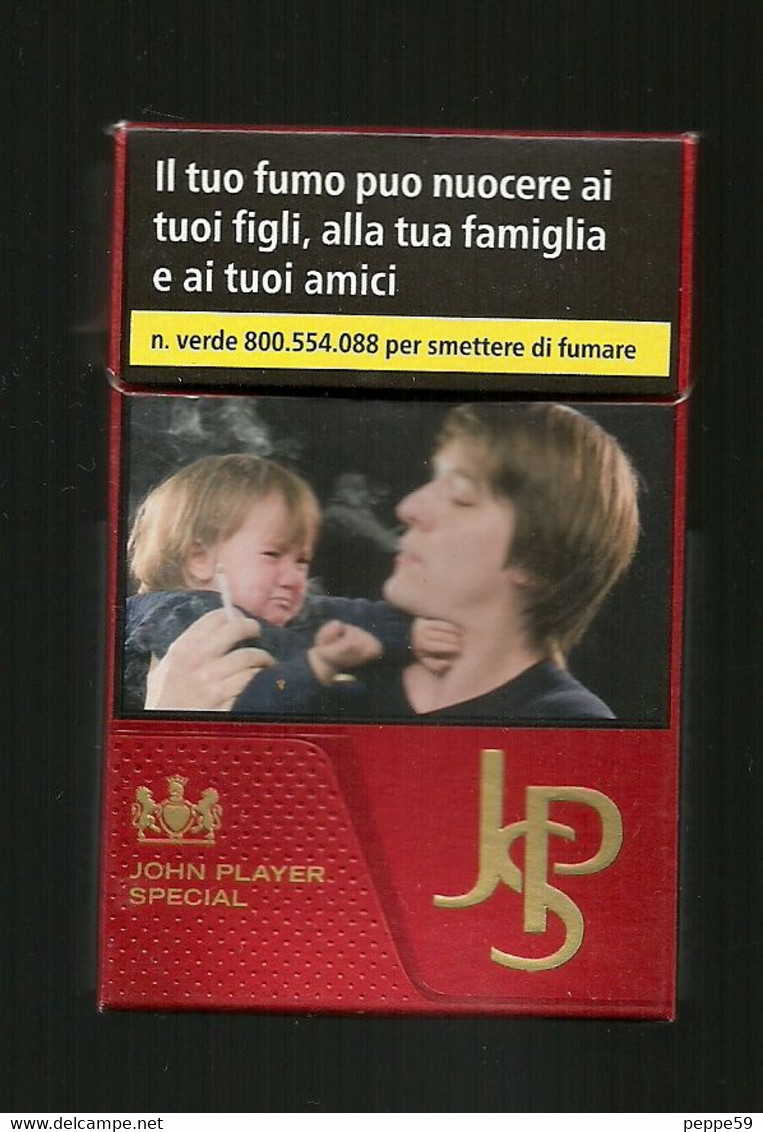 Tabacco Pacchetto Di Sigarette Italia - John Player 2018 Da 20 Pezzi - Vuoto - Empty Cigarettes Boxes
