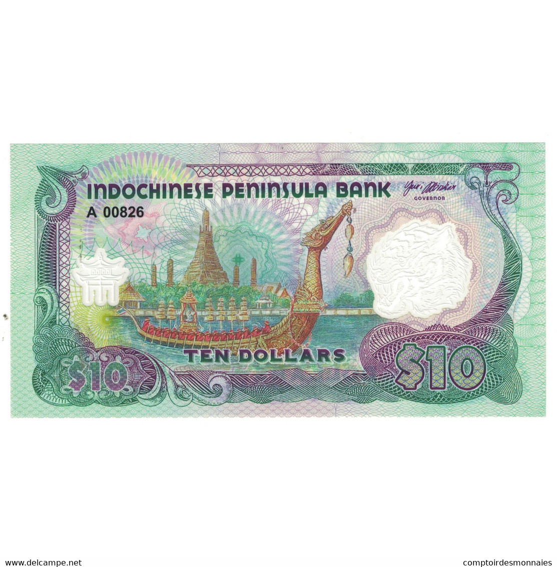 Billet, Indochine, 10 Dollars, 2020, NEUF - Indochine