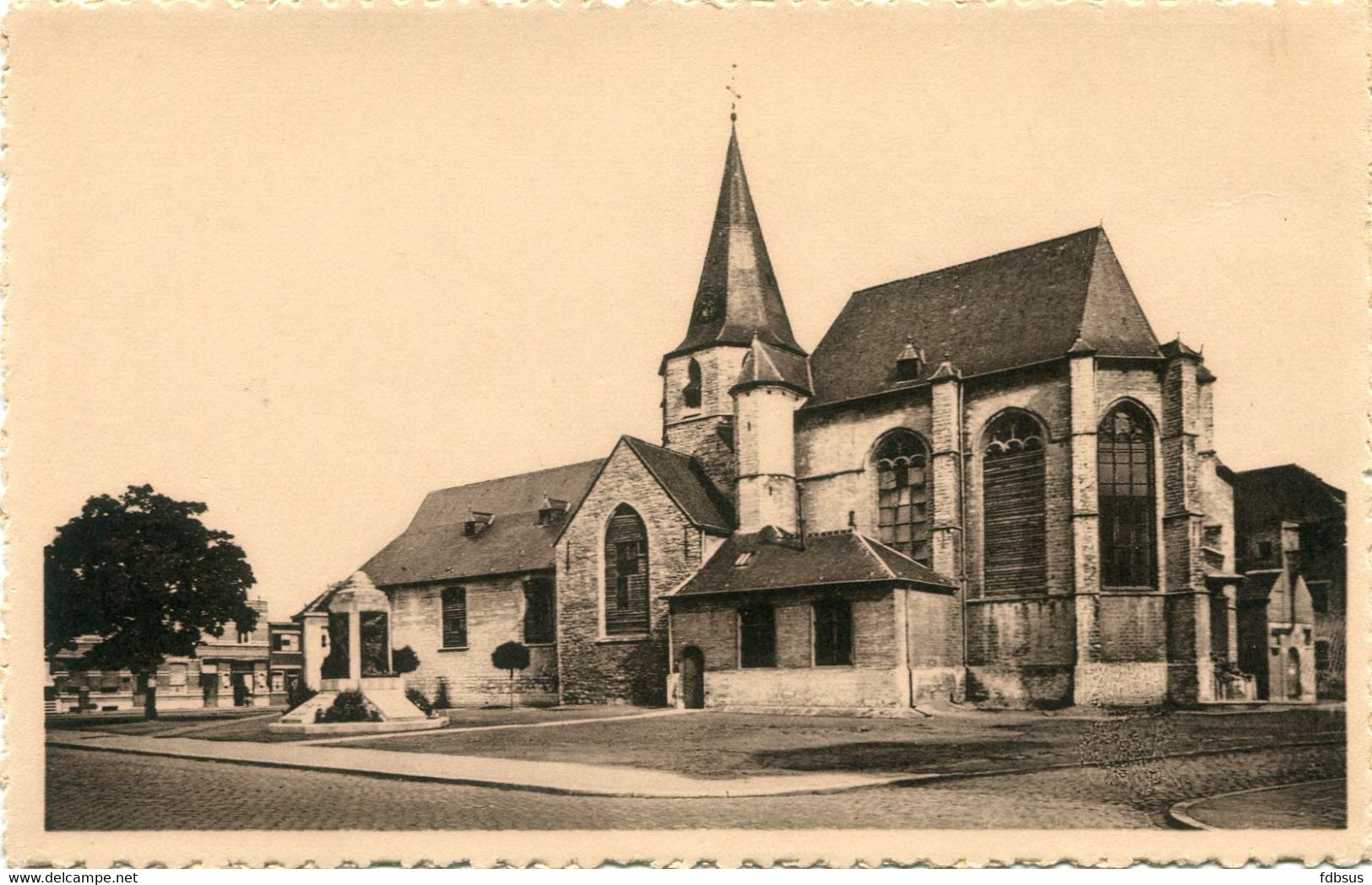 ZWIJNDRECHT - KERK - MOOIE ONGELOPEN KAART - NELS - UITG.VAN ROMPAEY - Zwijndrecht